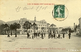 Remiremont. - La Place Maxonrupt et les Ecoles Municipales